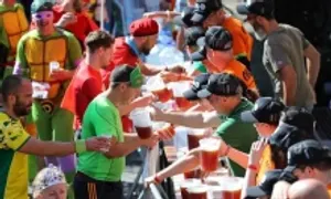 Giải marathon dành cho người thích uống bia